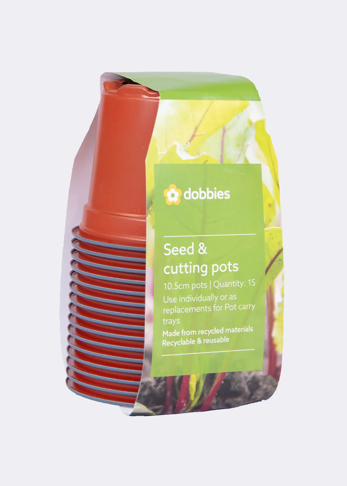A photo of Dobbies Growing On Pots 15x10.5cm