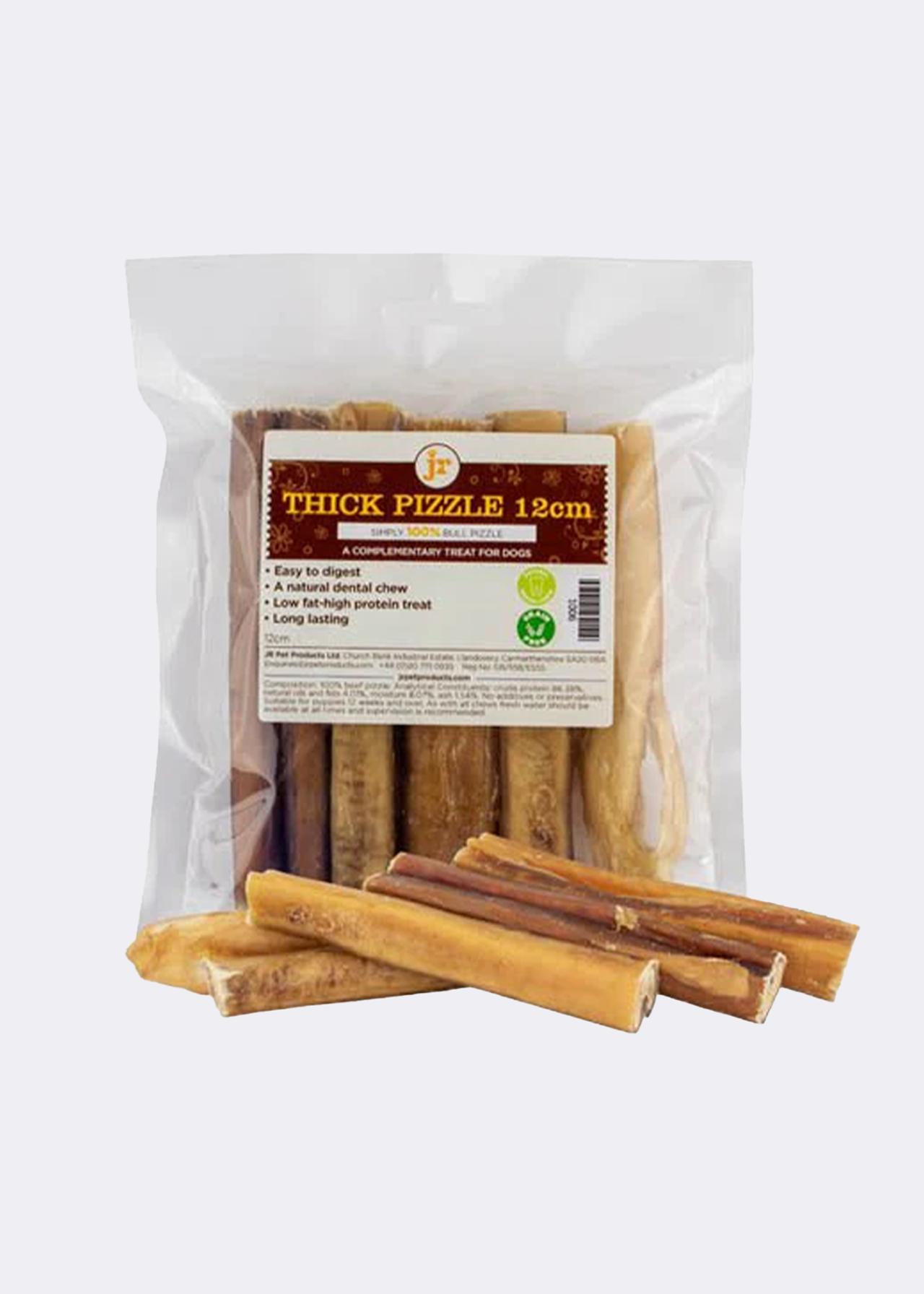 Pack of 5 Thick Pizzle 12cm