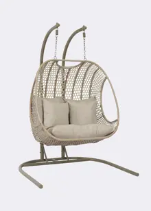 Malmo Double Garden Egg Chair