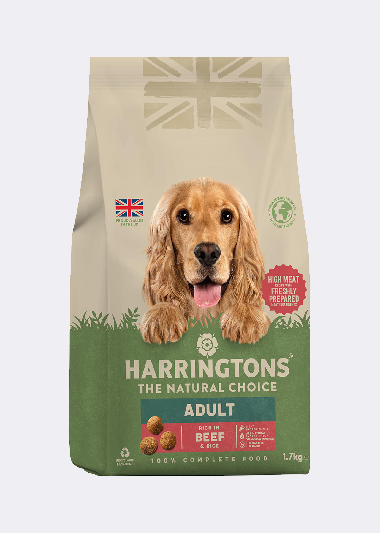 Harringtons Complete Beef Dog Food 1.7kg