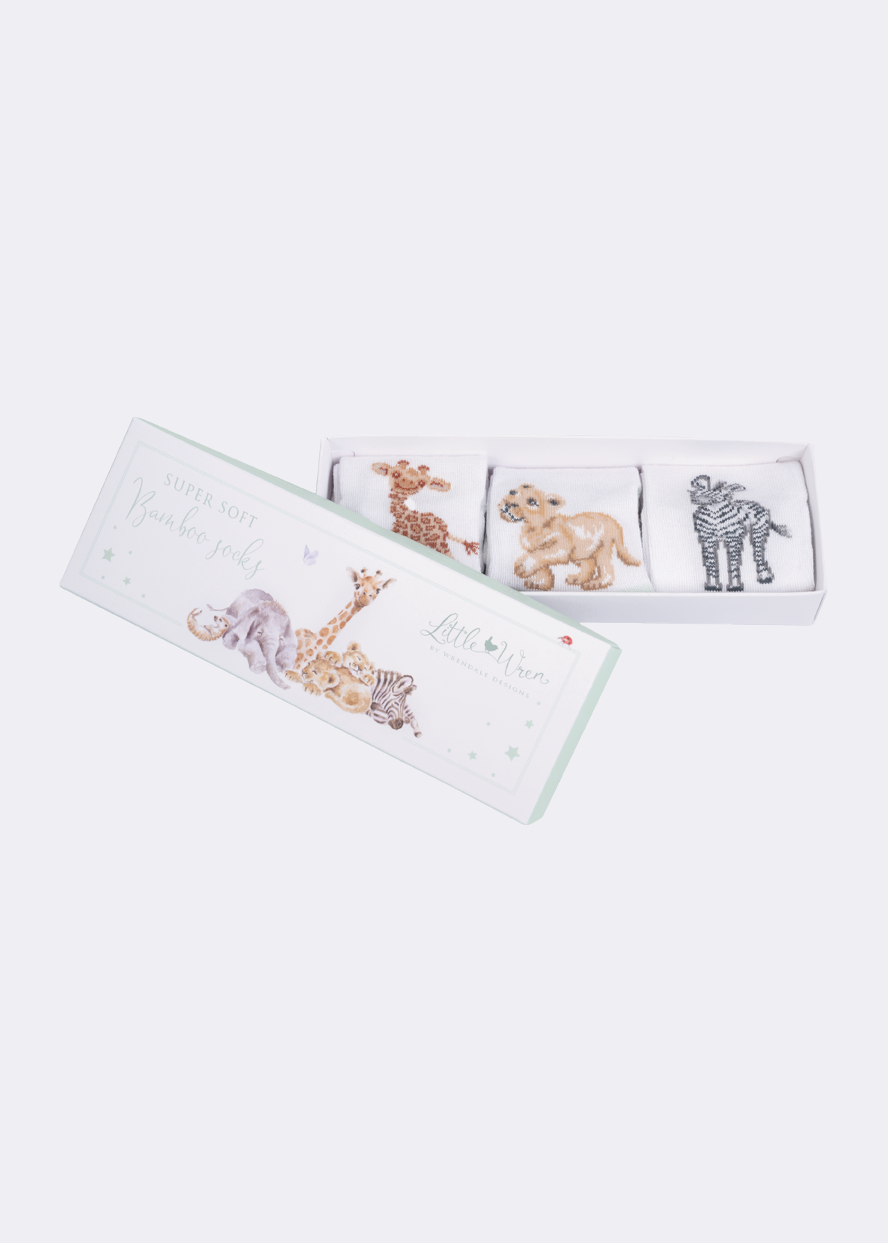 Little Savannah Baby Socks 0-6 Months