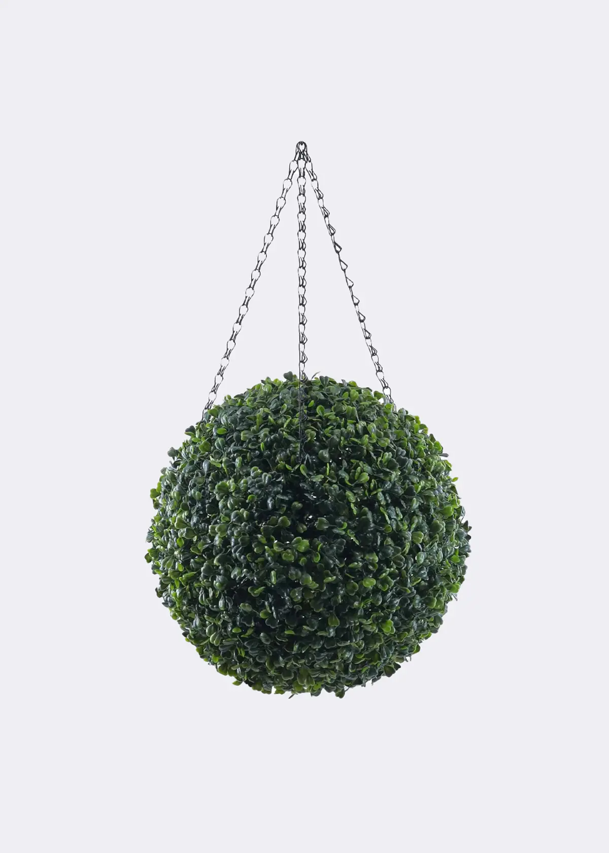 A photo of Faux Hanging Topiary Ball 30cm