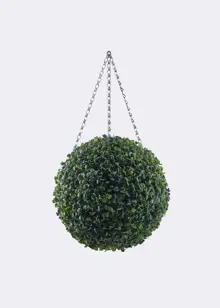 Faux Hanging Topiary Ball 30cm