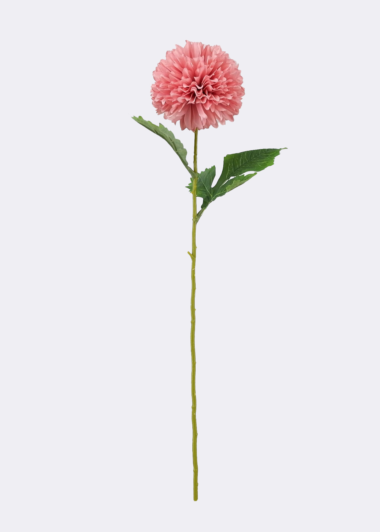 Faux Pink Dahlia Stem 91cm