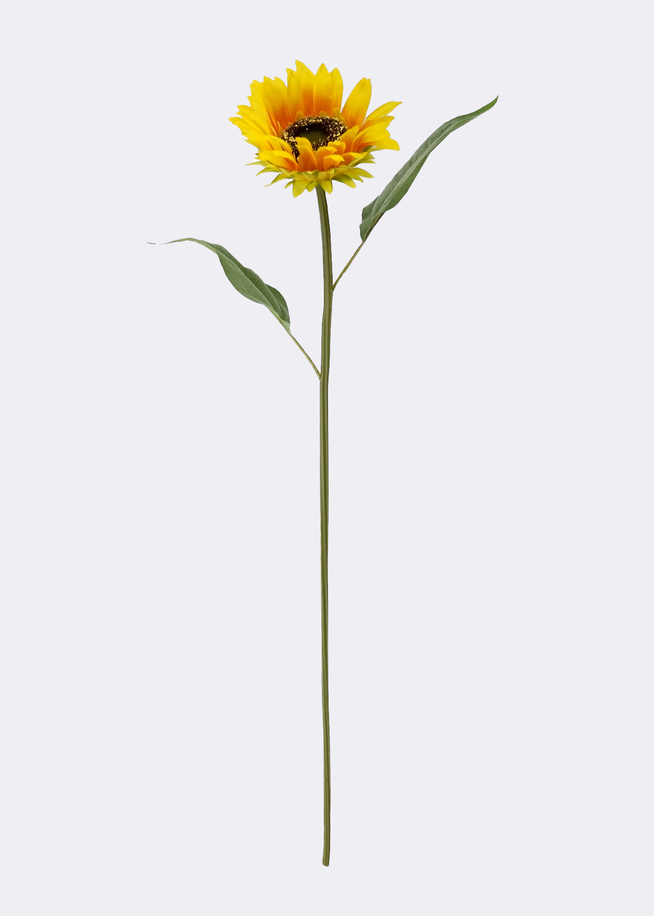 Faux Sunflower Stem 68cm