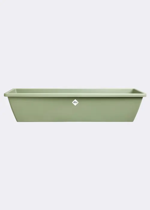A photo of Elho Barcelona Trough 50cm Pistachio