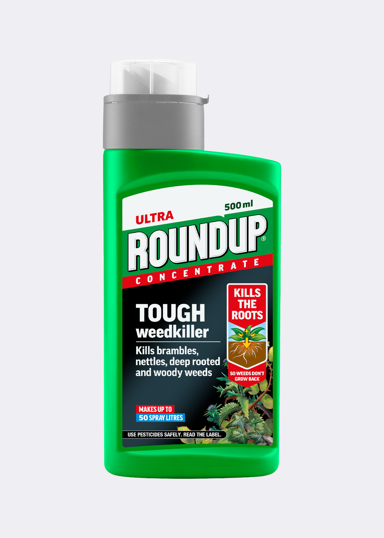 Roundup Tough Concentrate Weedkiller 500ml