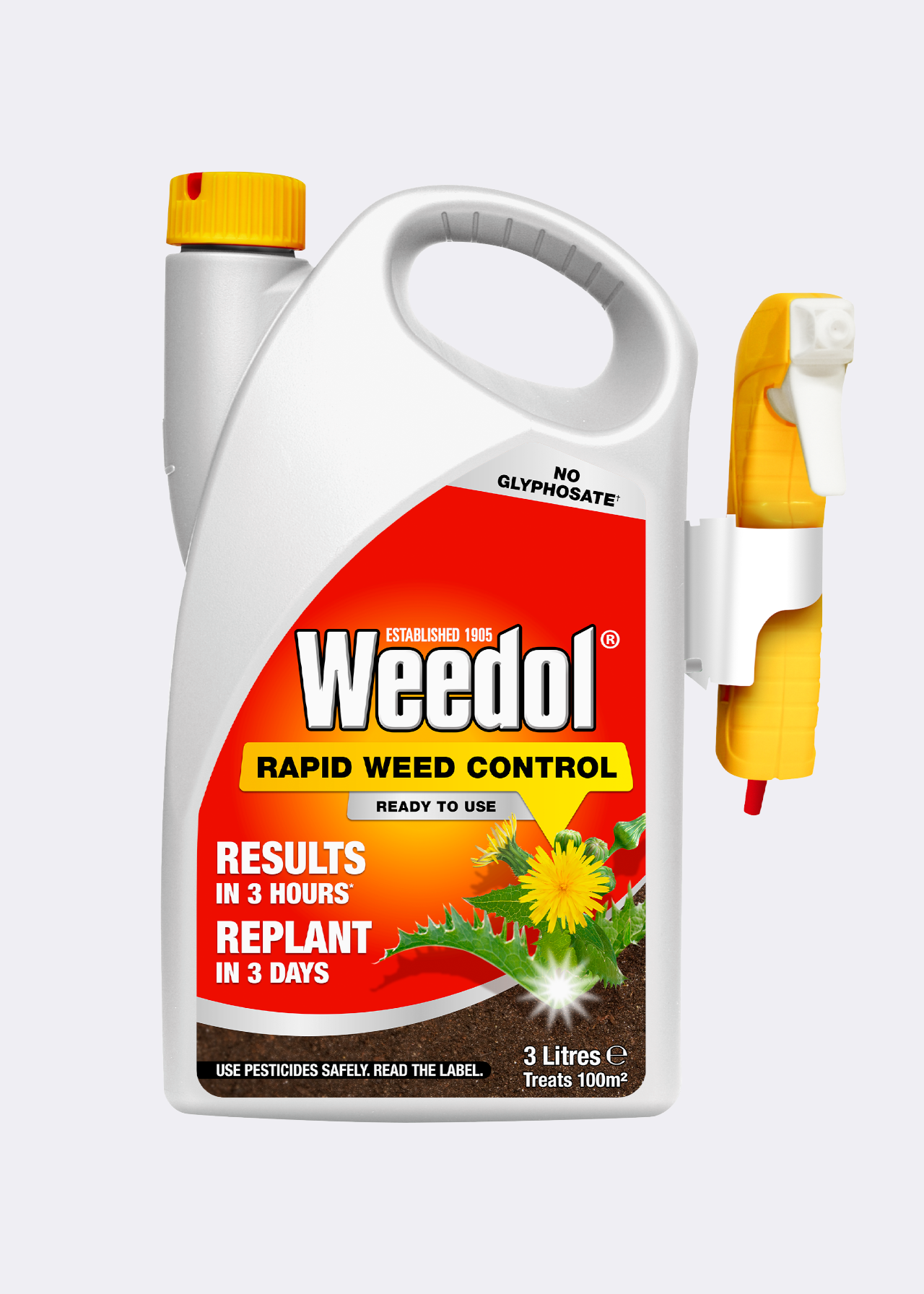 Weedol Rapid Ready-To-Use Weedkiller 3L