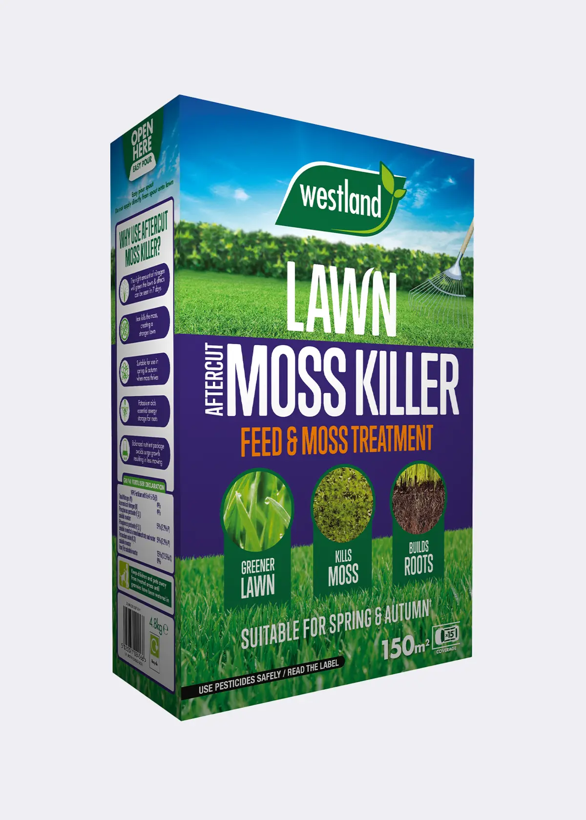 A photo of Aftercut Moss Killer 150m2