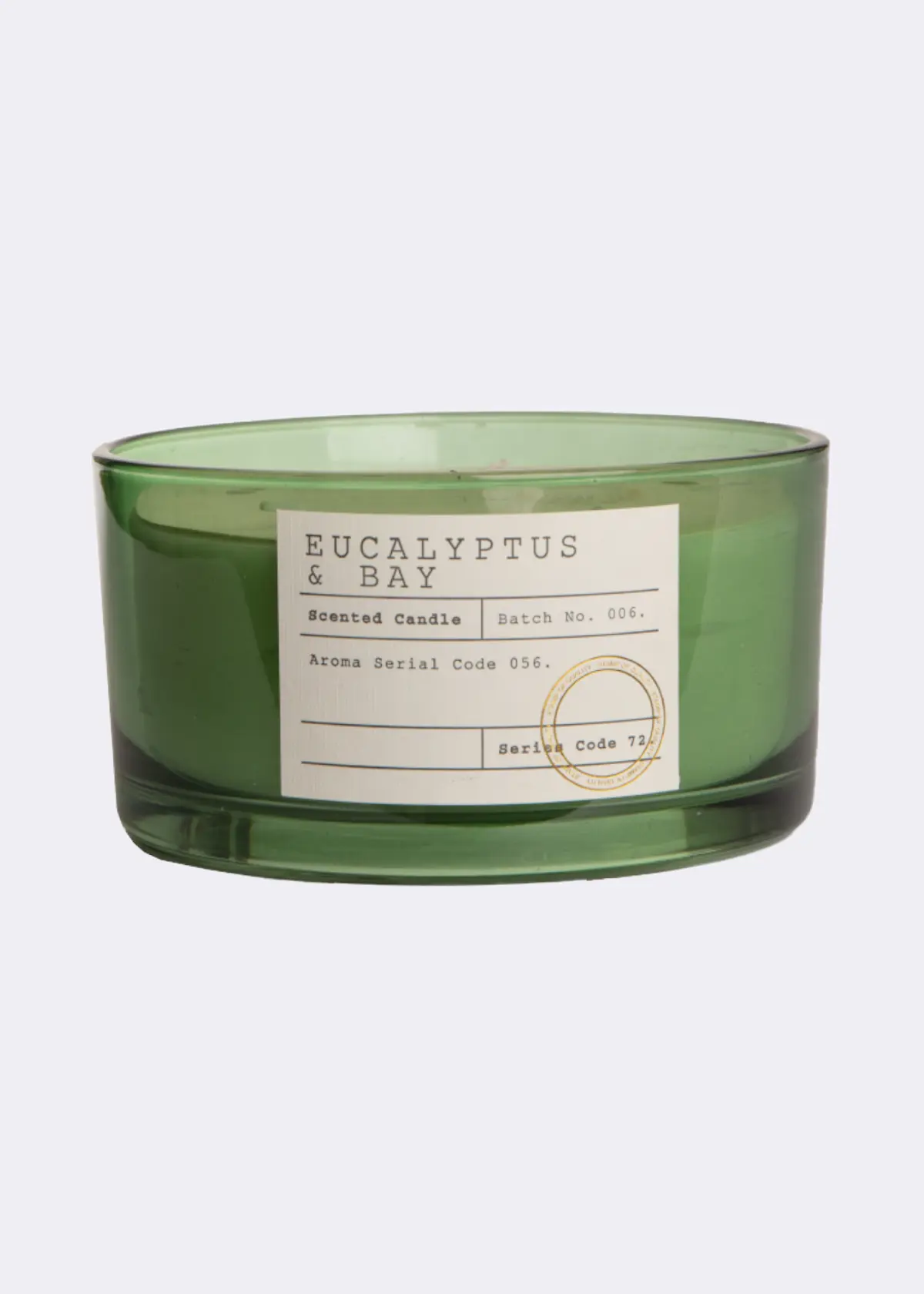 A photo of Eucalyptus & Bay Five Wick Candle