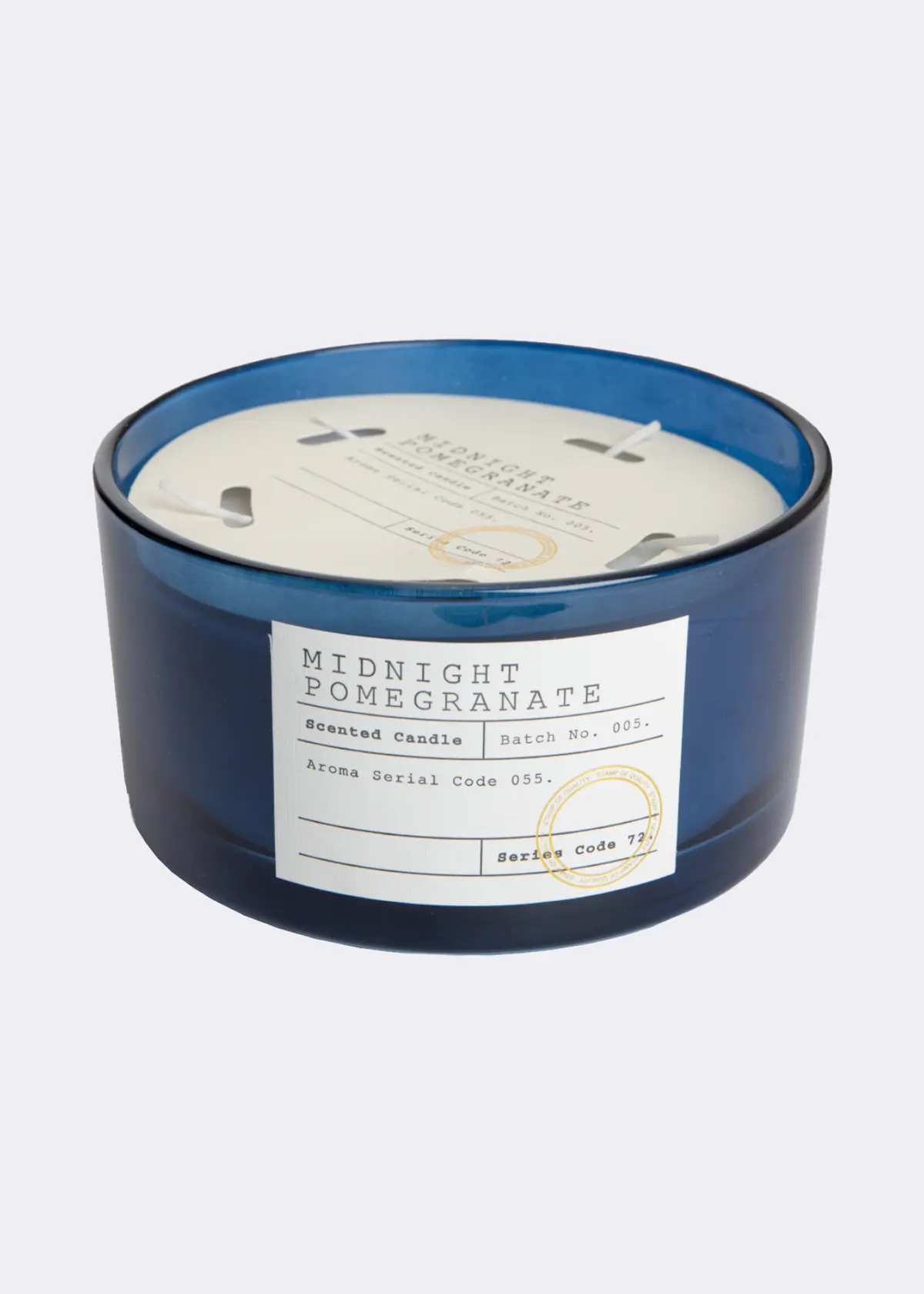 A photo of Midnight Pomegranate Five Wick Candle