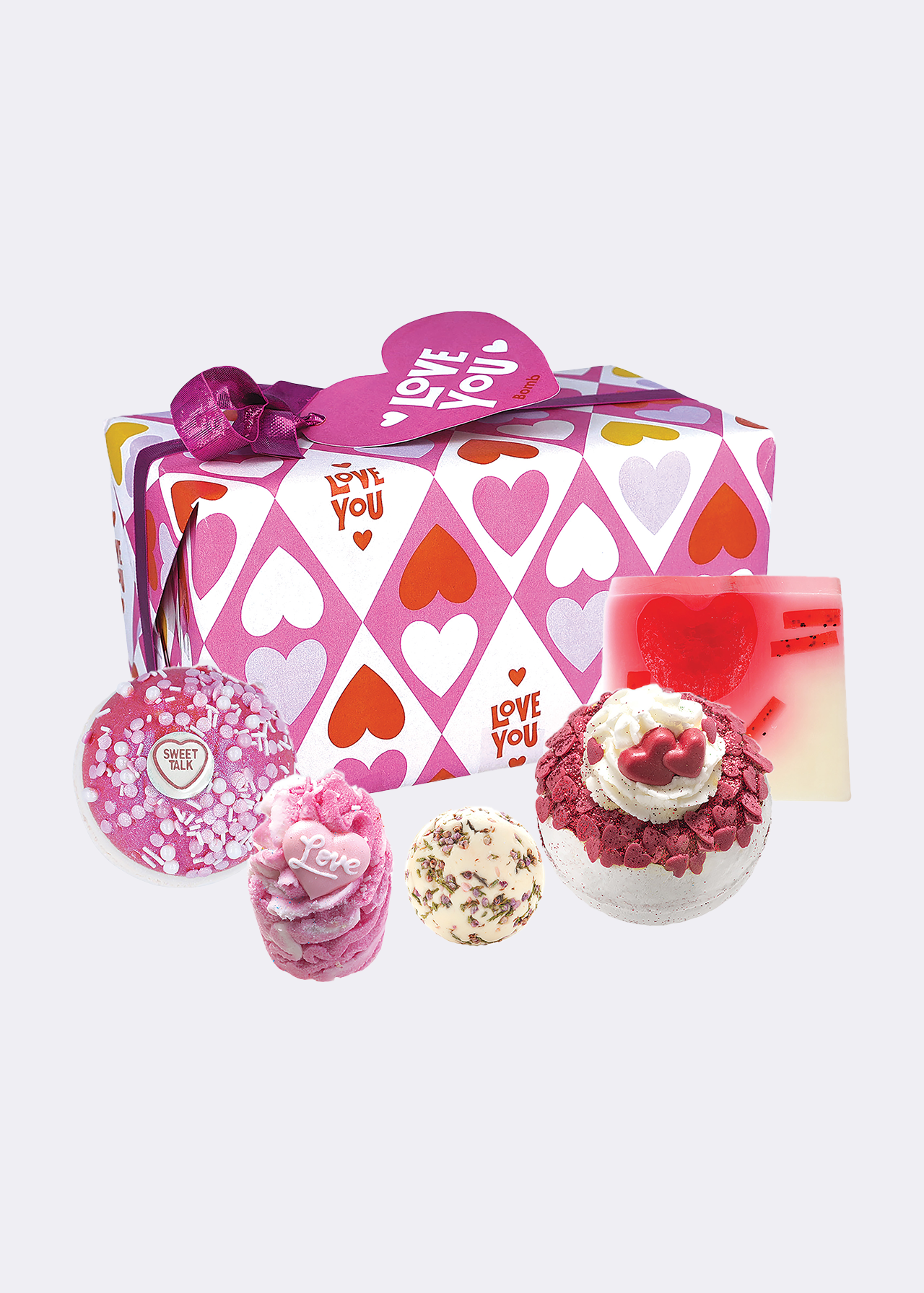 Love You Bath Bomb Gift Set