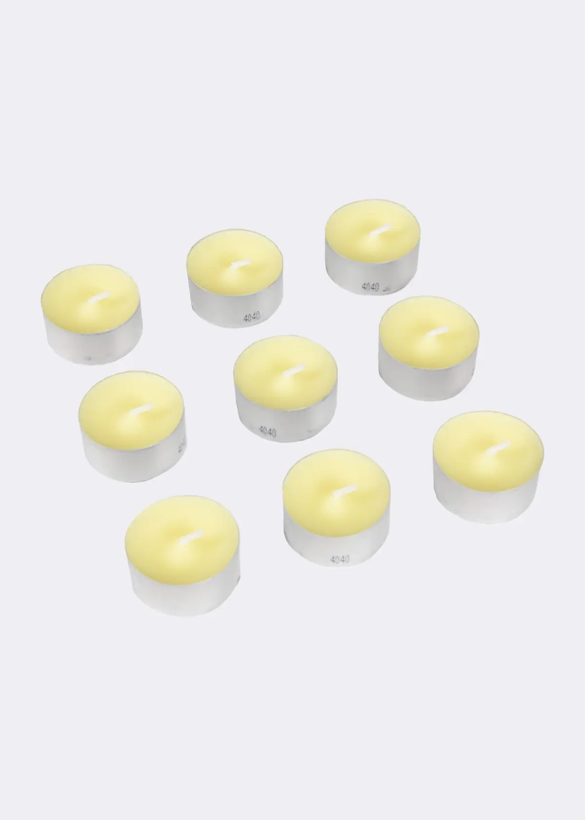 A photo of Sparkling Lemon Tealights Pack Of 9