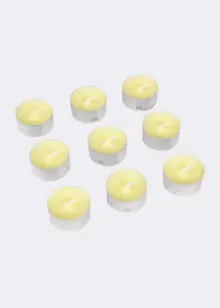 Sparkling Lemon Tealights Pack Of 9