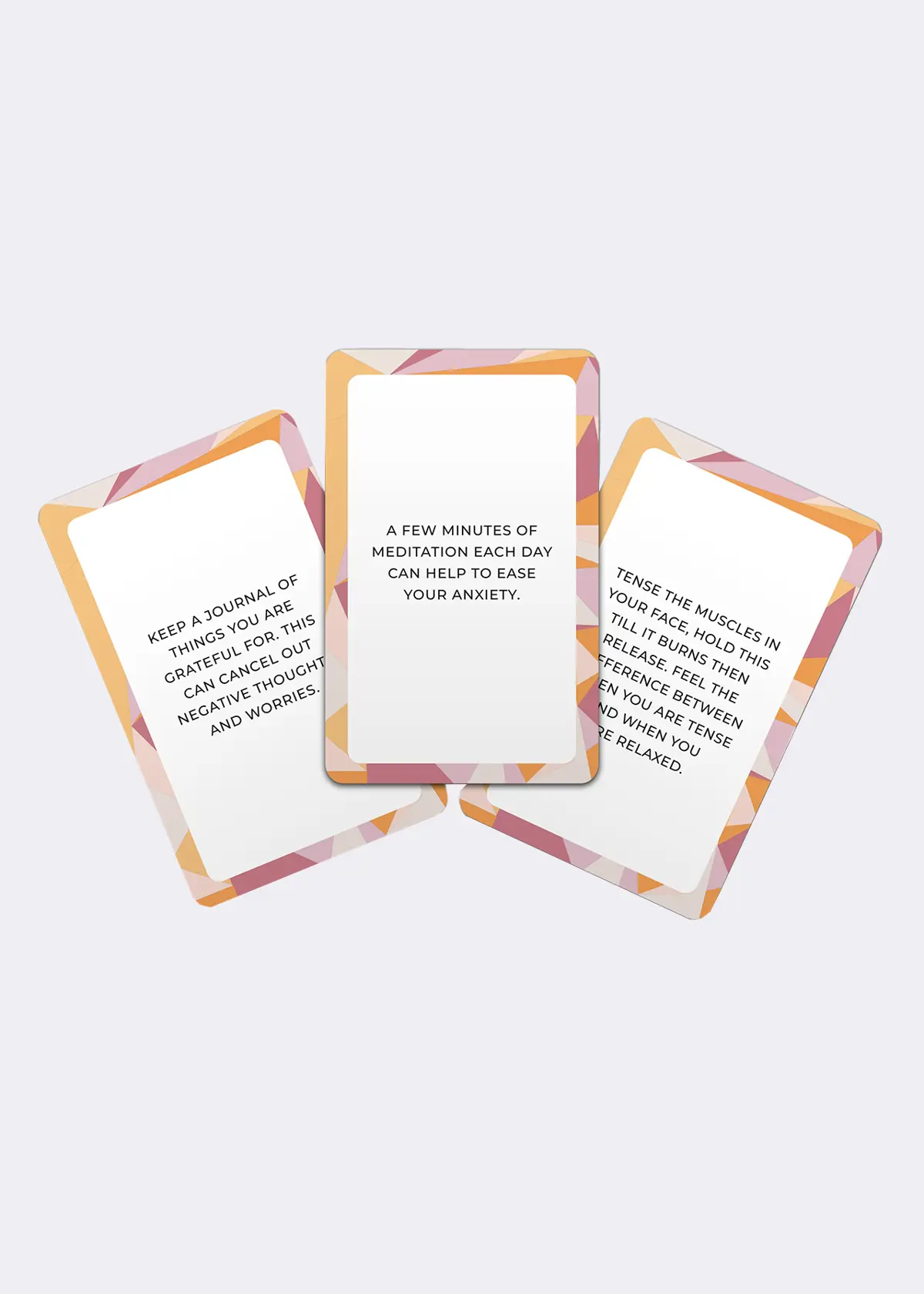 A photo of Stress Less Cards
