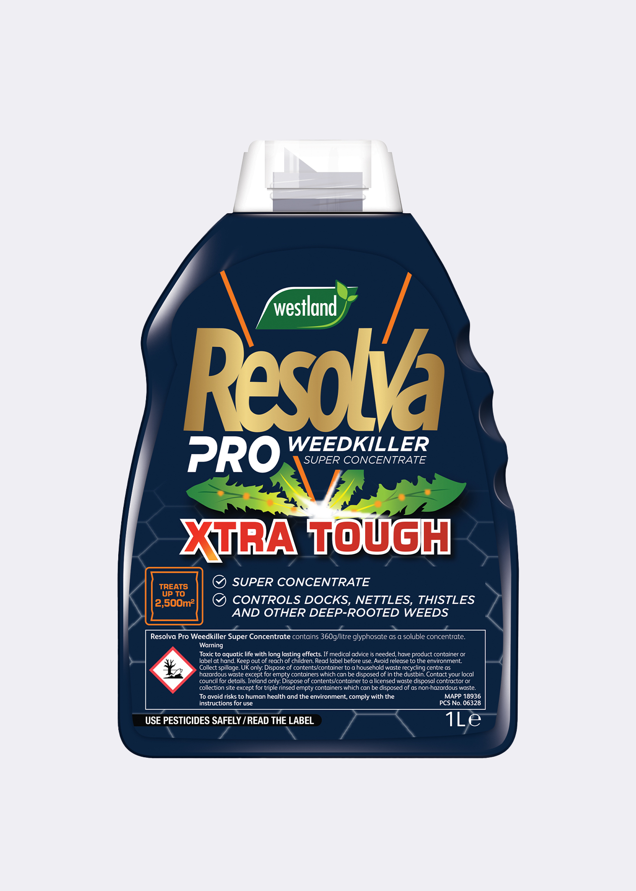 Resolva Pro Weedkiller Xtra Tough Concentrate 1L