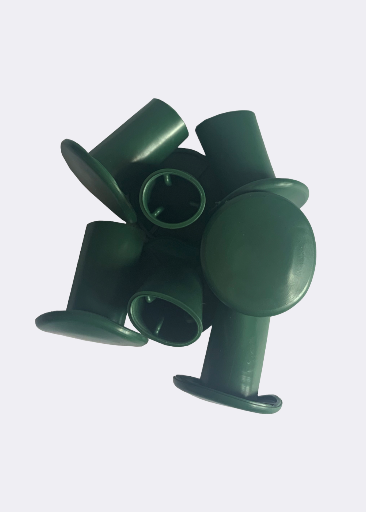Pack of 6 Flat Cane Cap