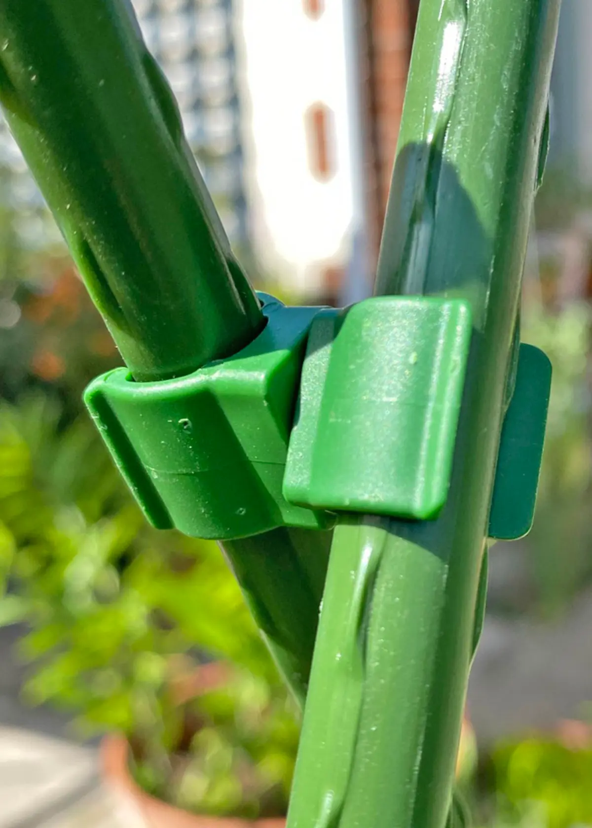 A photo of Pack of 10 Garden Stake Connectors 8mm