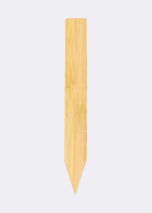 A photo of Pack of 10 Bamboo Plant Labels 15cm