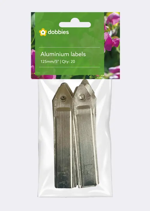 A photo of Aluminium Labels 125mm