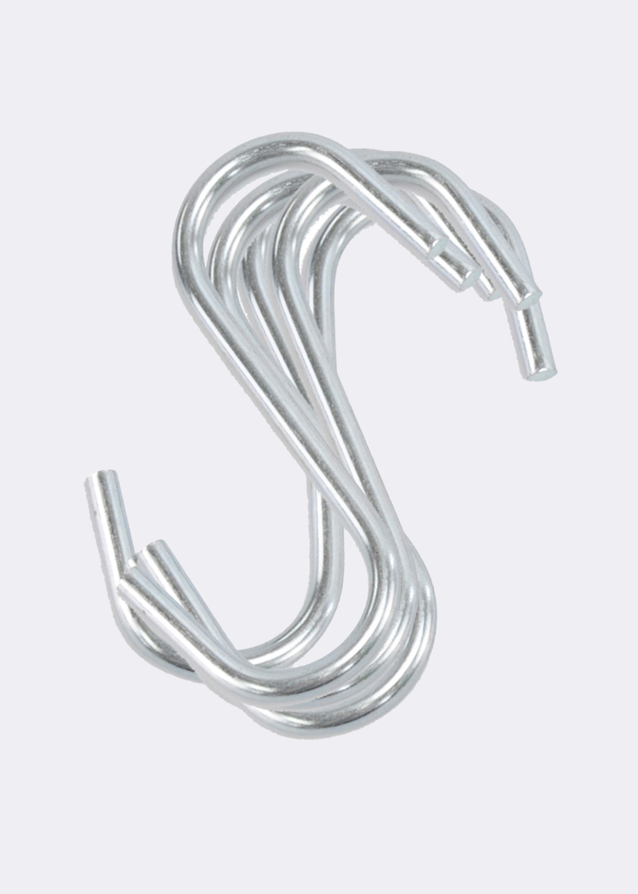 Pack of 5 Steel S Hook Small