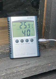 Digital Max/Min Thermometer & Hygrometer