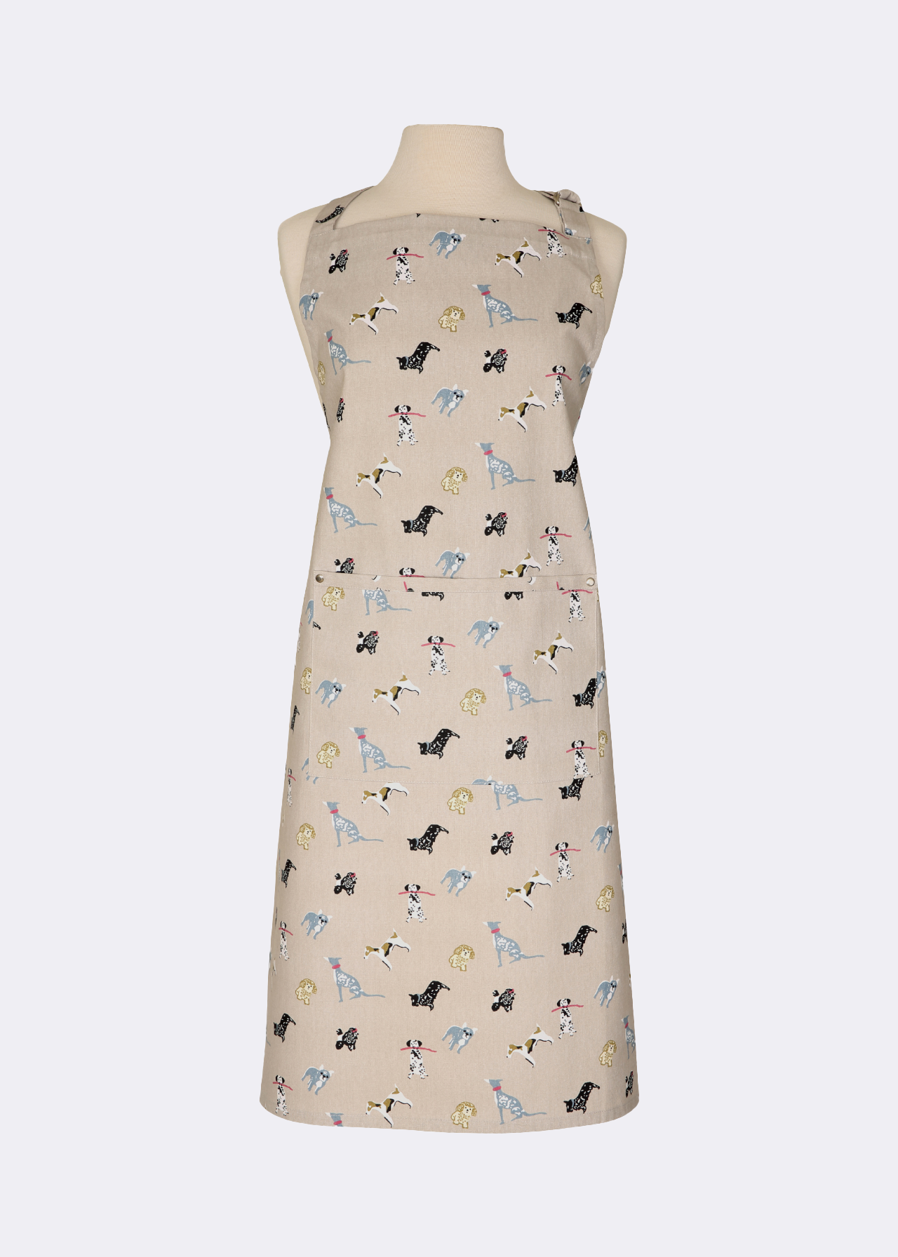 Woof Adult Apron Stone