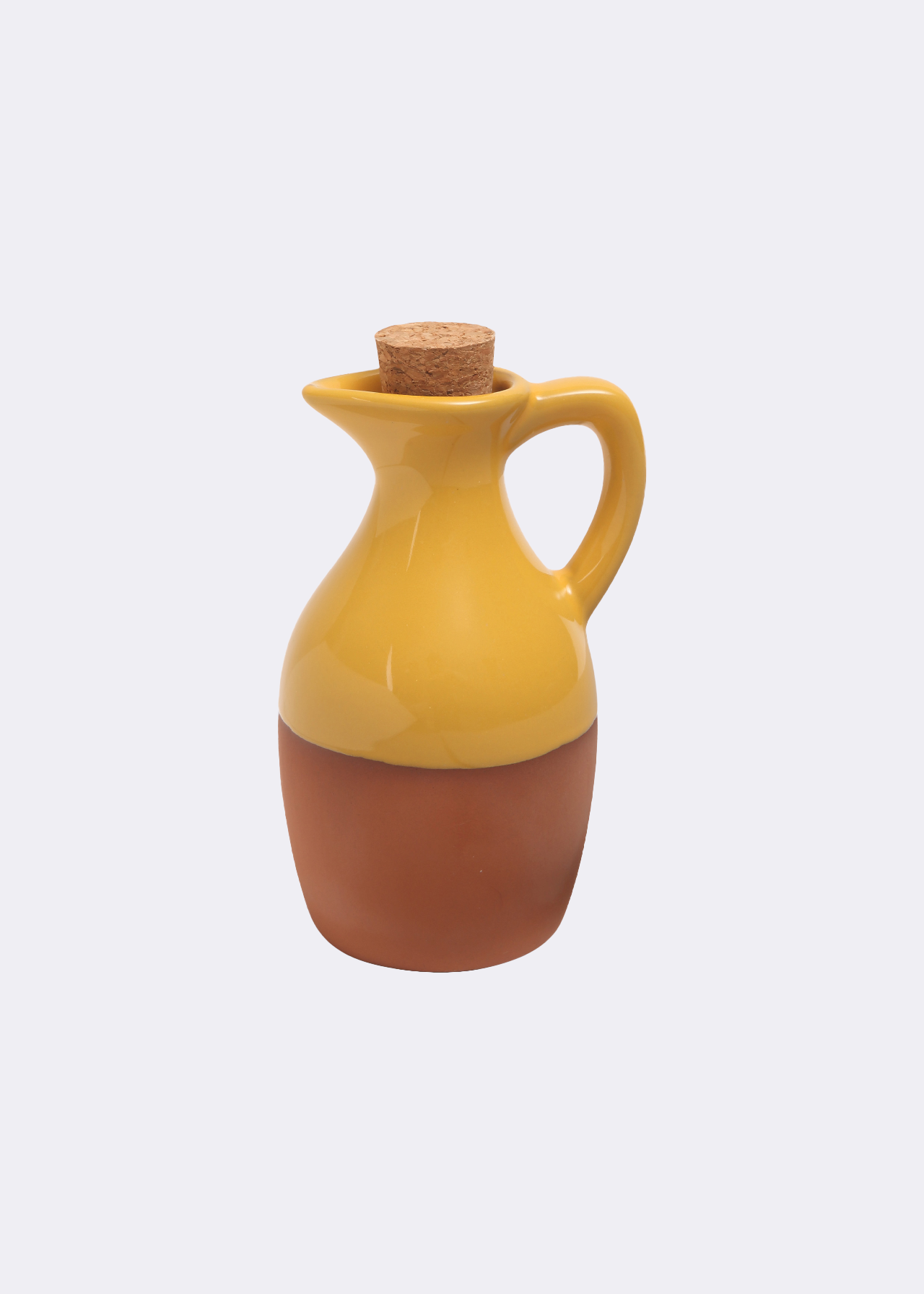 Sintra Glazed Terracotta Oil Drizzler Ochre