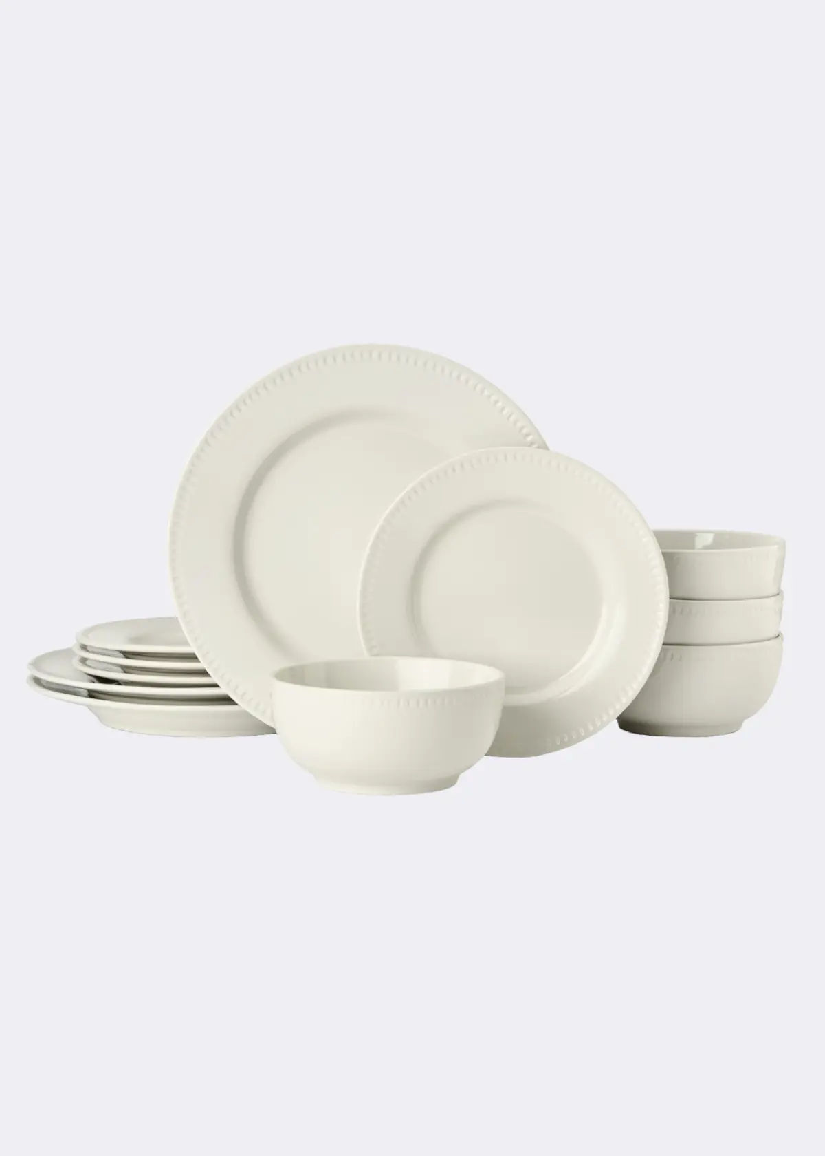 A photo of Cranborne 12 Piece Stoneware Dinner Set