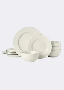 Cranborne 12 Piece Stoneware Dinner Set