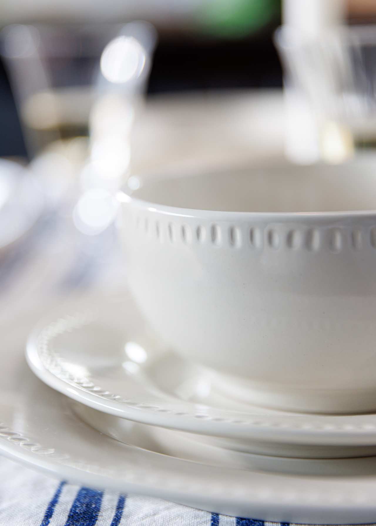 Cranborne 12 Piece Stoneware Dinner Set