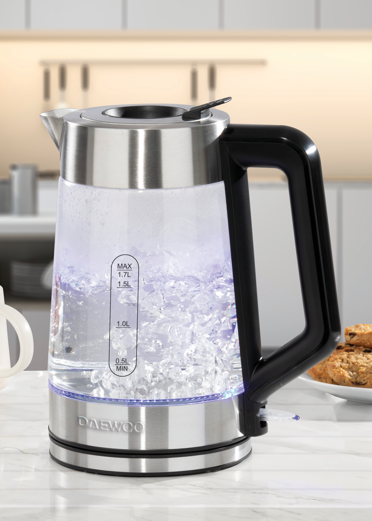 Daewoo 1.7L Easy-Fill Kettle