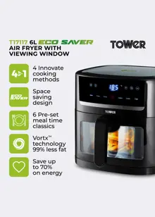 6L Vortx SpaceSaver Air Fryer