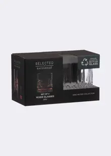 Set of 2 Mixer Glasses 37cl