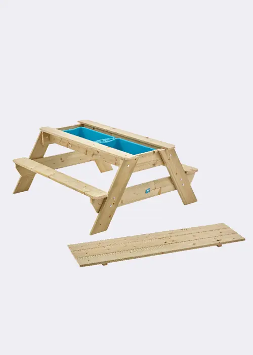 A photo of TP Deluxe Wooden Picnic Table Sandpit