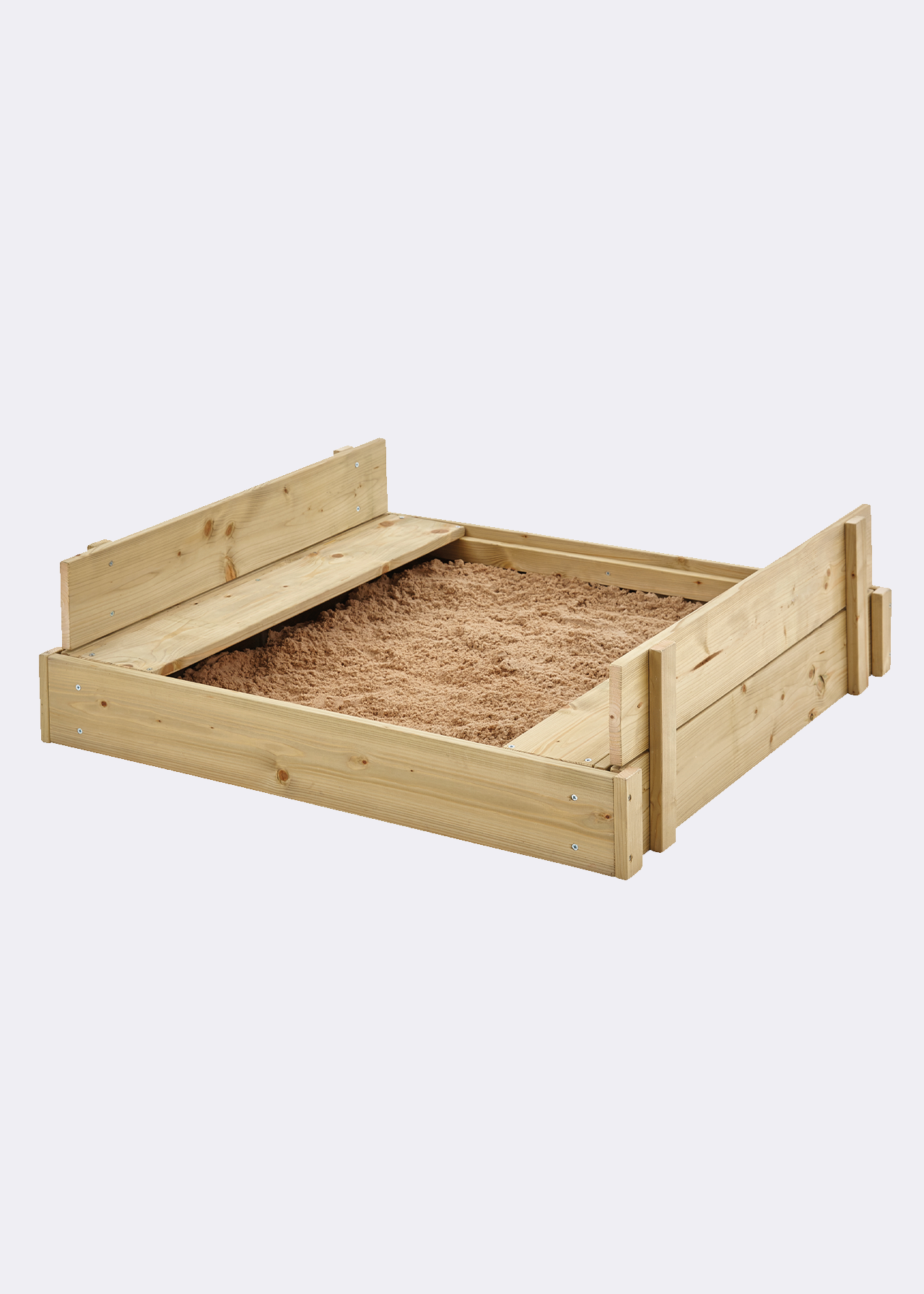 TP Wooden Lidded Sandpit