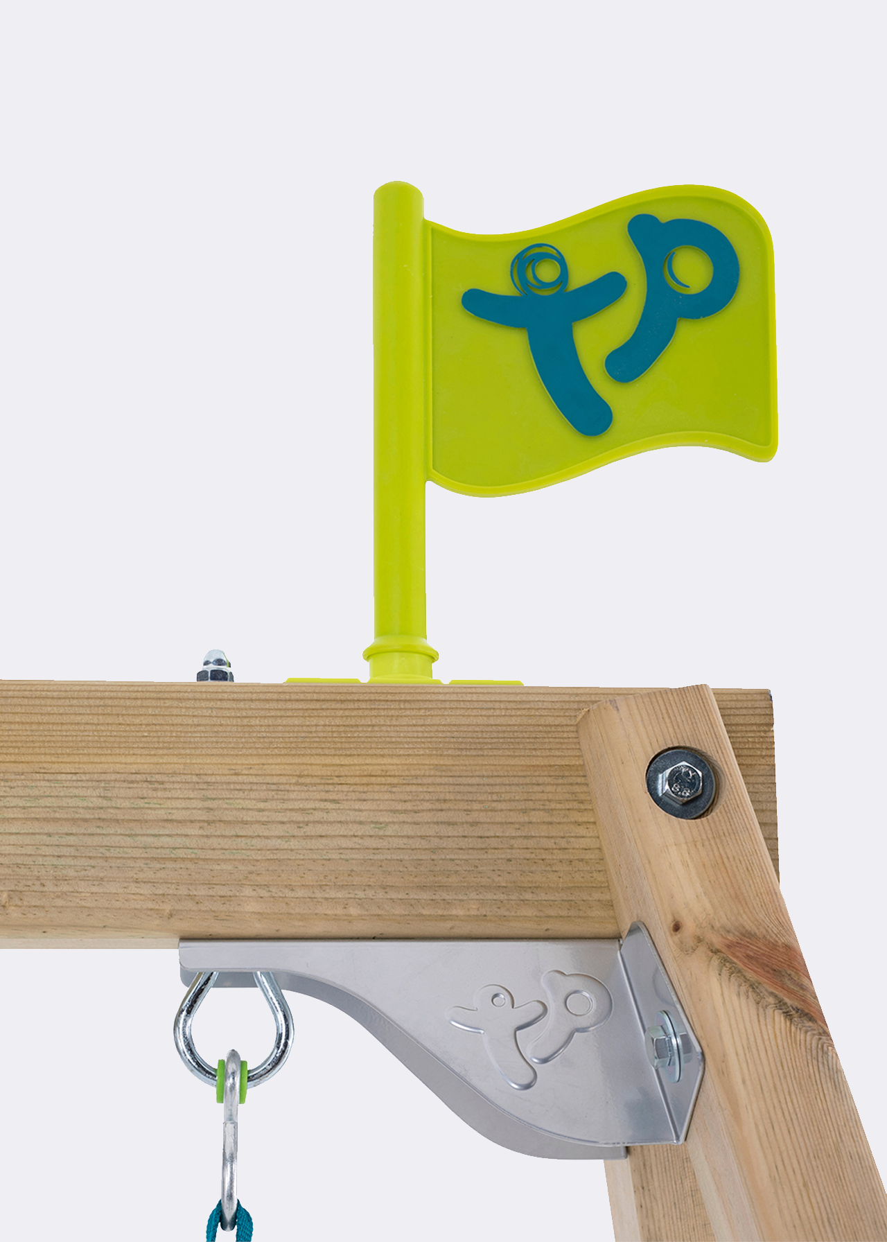 TP Forest Wooden Single Swing Set Dobbies Garden Centres