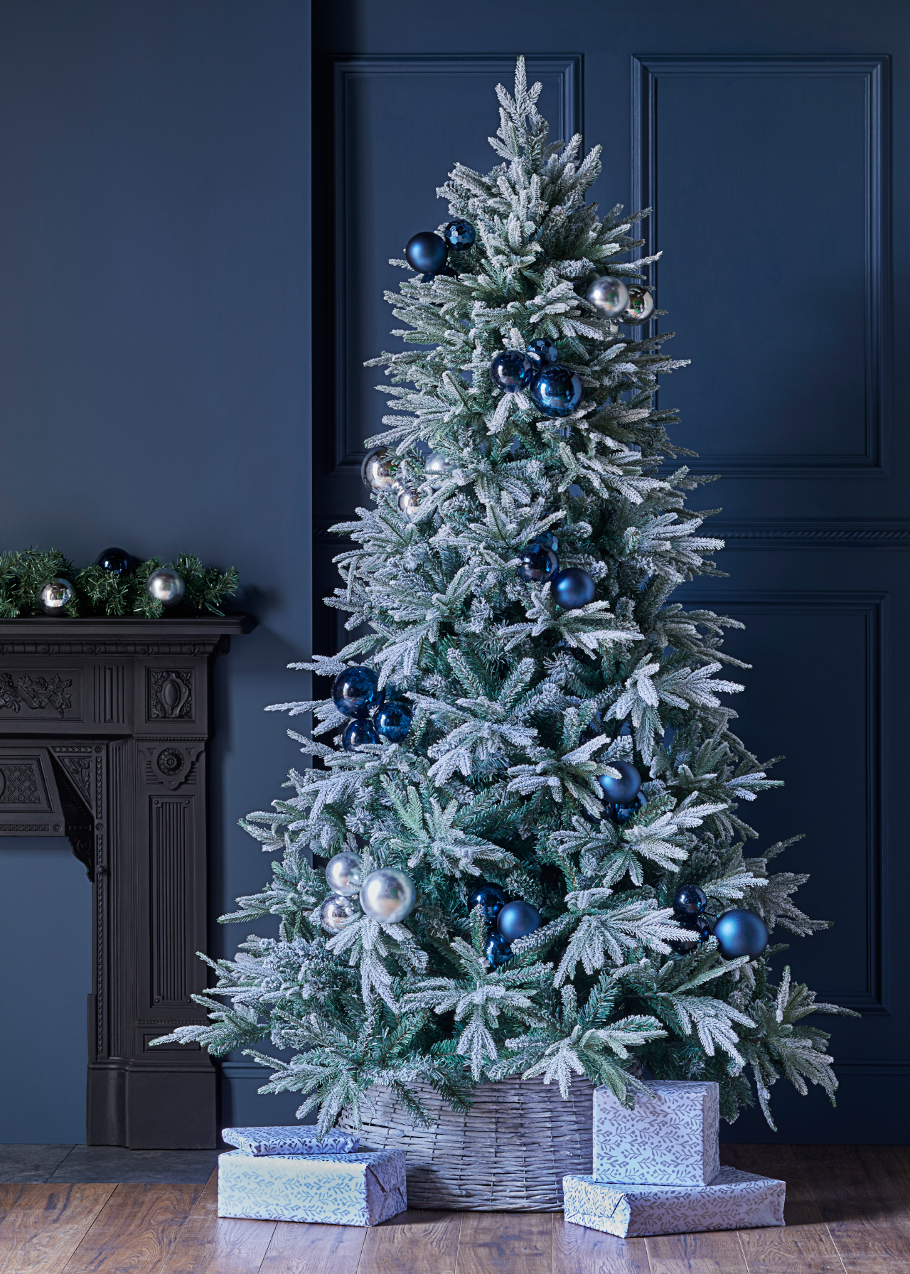 8ft Snowy Asgard Artificial Christmas Tree