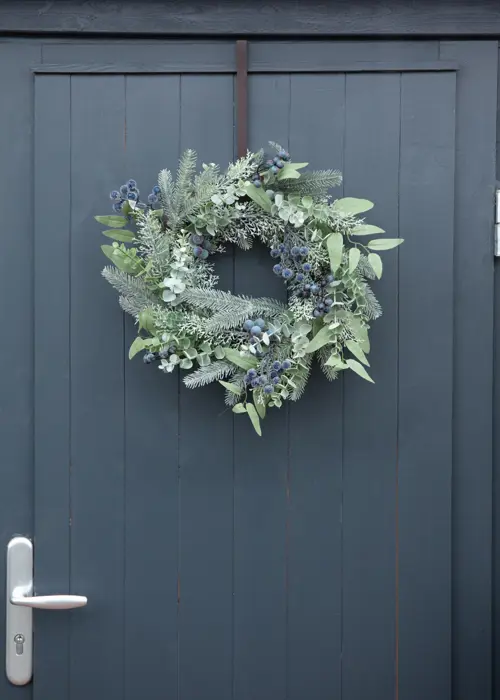 Blueberry Eucalptus Wreath 50cm