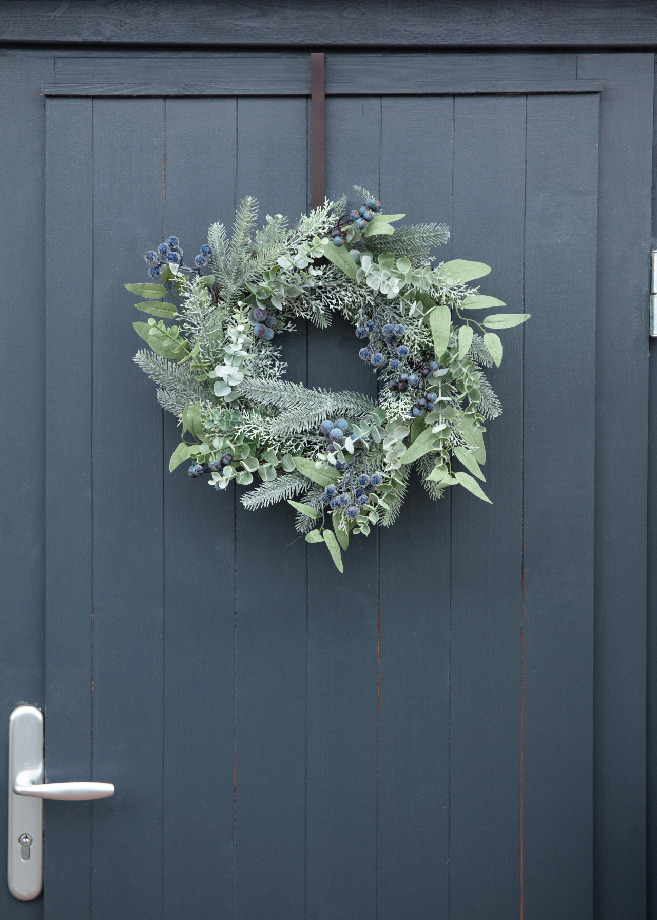 Blueberry Eucalptus Wreath 50cm