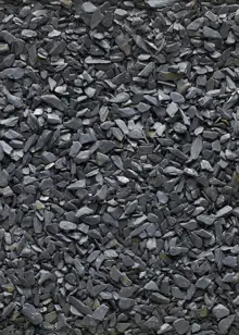 Blue Slate 20mm Chippings Bulk Bag