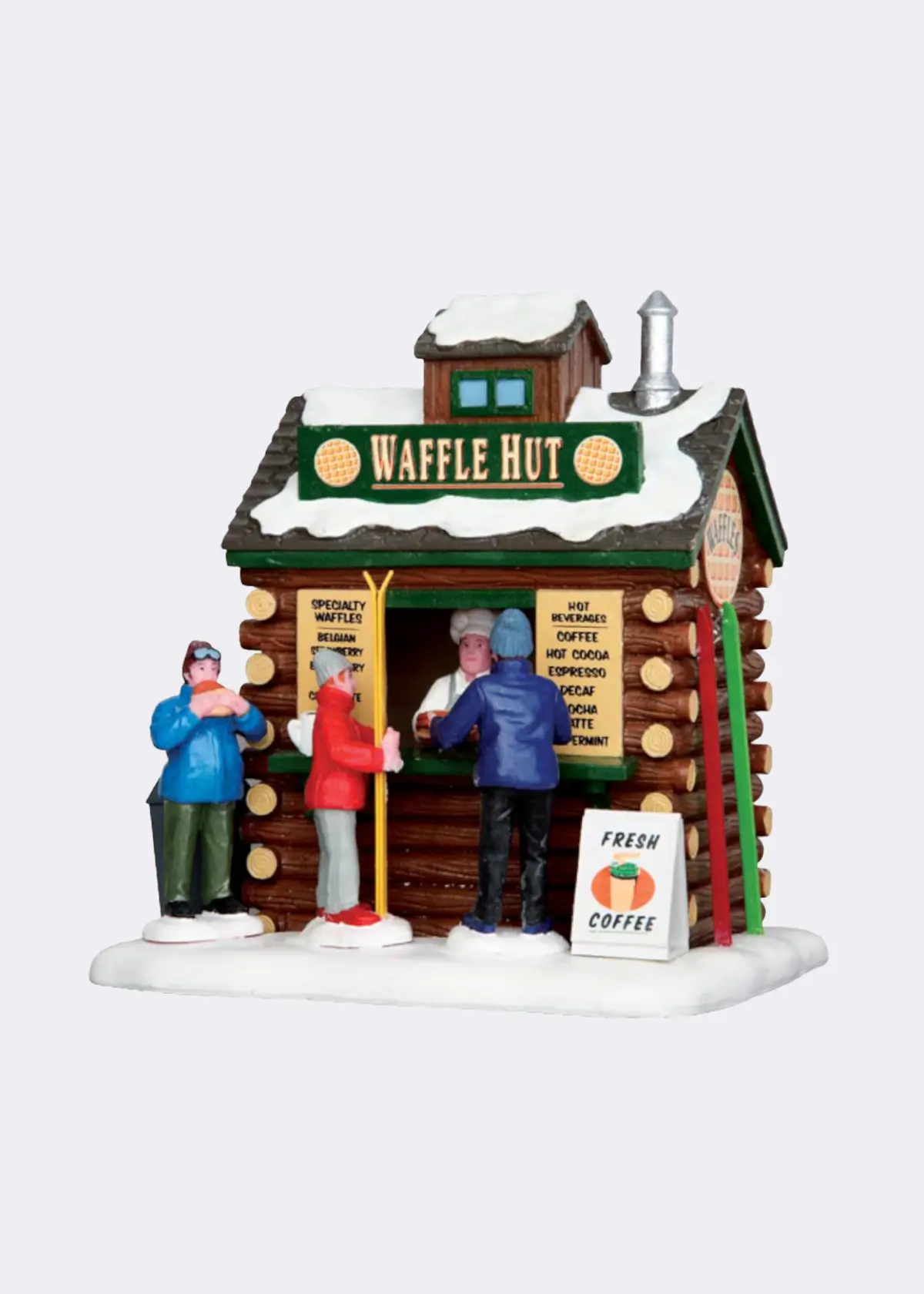 A photo of Lemax Waffle Hut Model