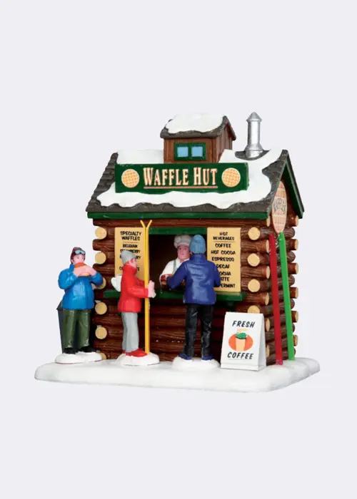 A photo of Lemax Waffle Hut Model