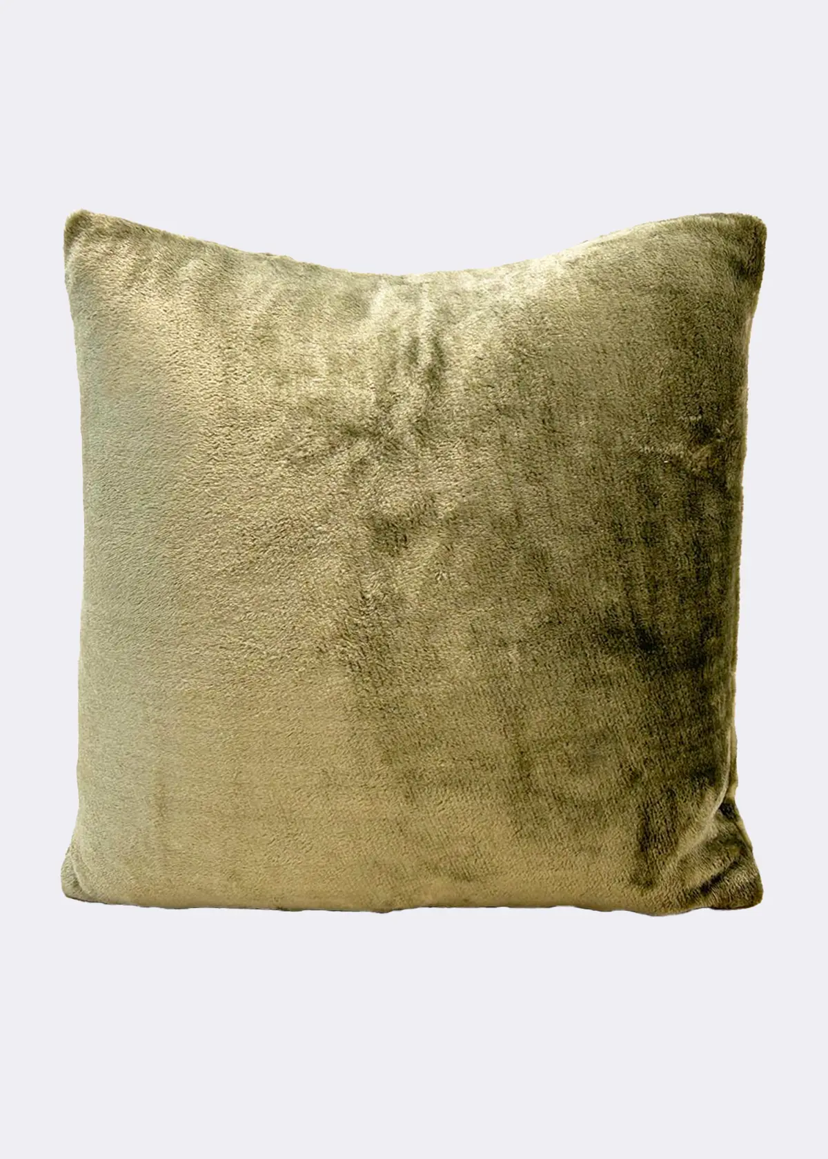A photo of Light Green Fleece Cushion
