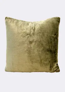 Light Green Fleece Cushion