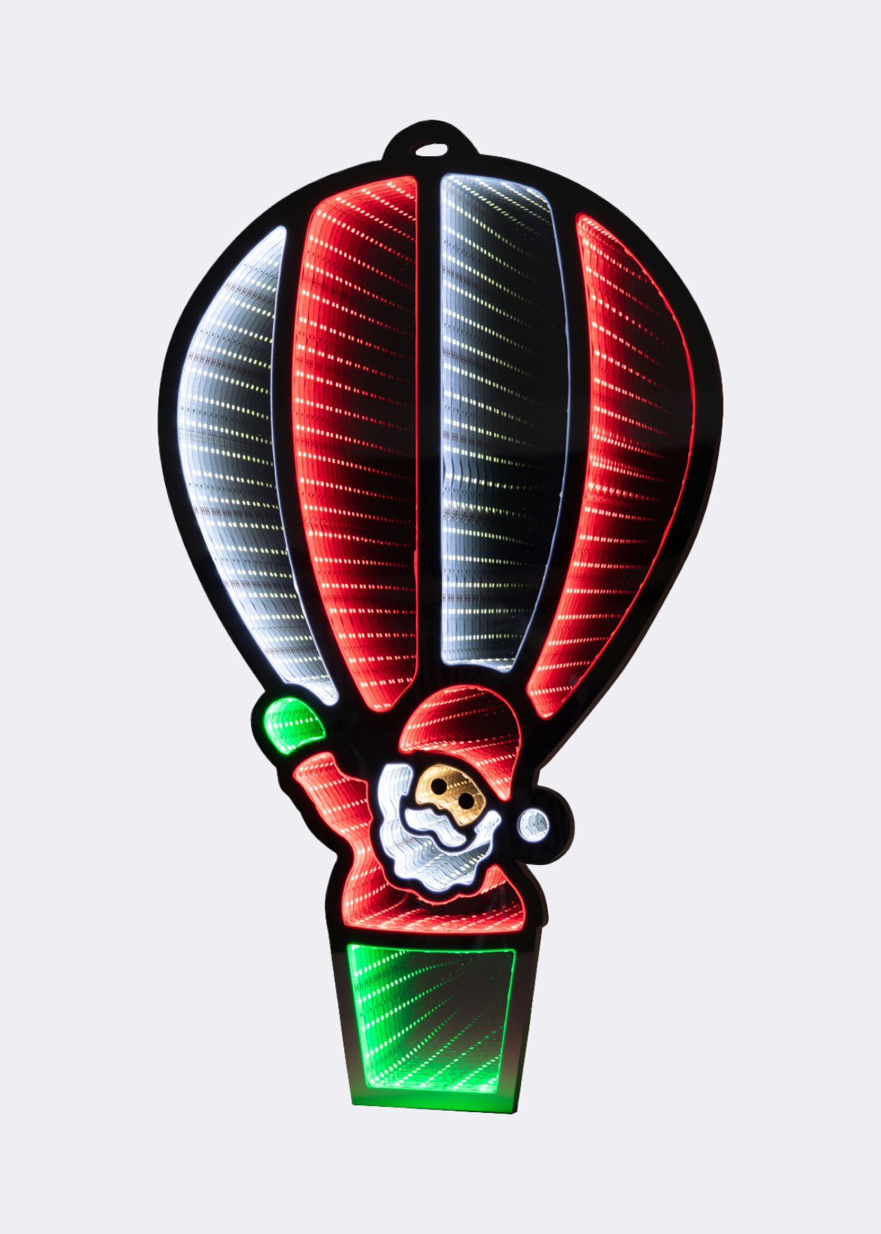 Balloon Santa Infinity Mirror Light 60cm