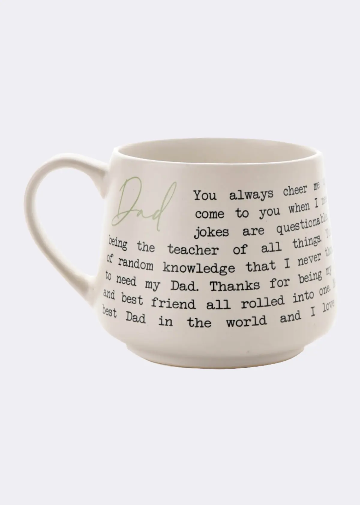 A photo of Moments Mug For Dad