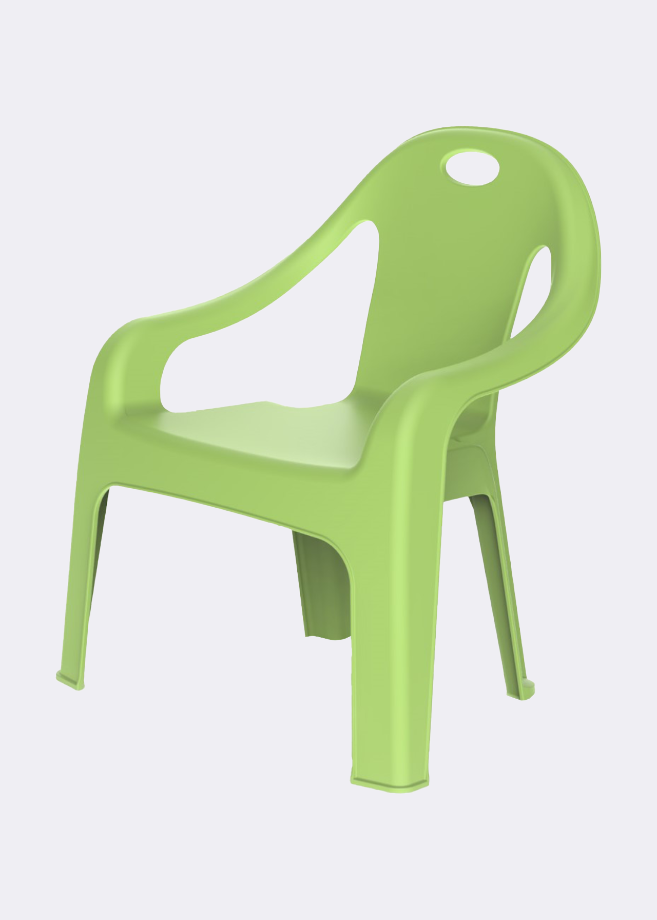 Childs Lucky Chair Green