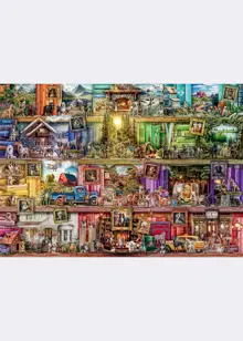 Library of Dogs 1000 Piece Jigsaw