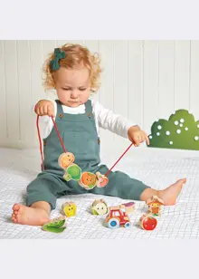 Vegetable Garden Threading Beads